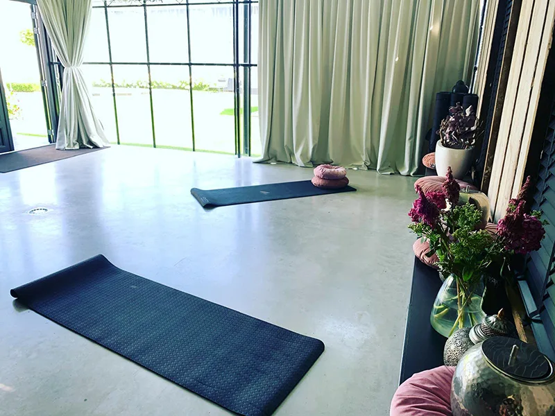 Sfeerbeeld van de studio van Yogastudio Vie